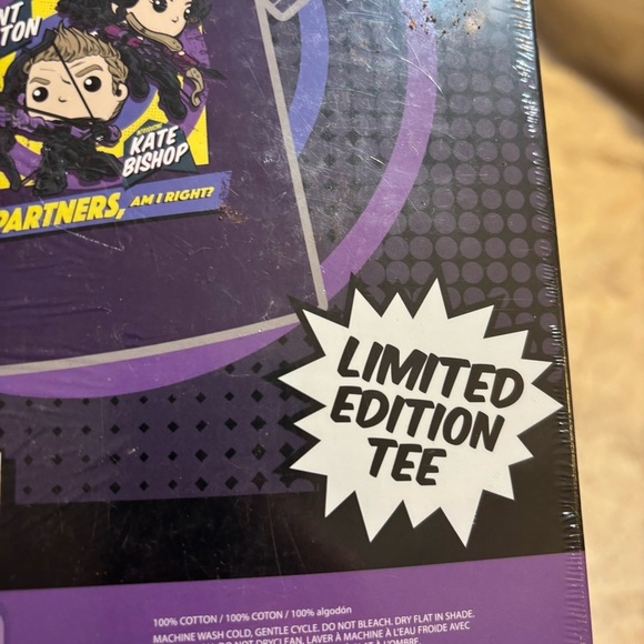 NEW Marvel Studios Hawkeye Funko Pop T-Shirt in XL Unisex - Picture 5 of 6